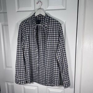 J.Crew Flex Washed Checkered Shirt